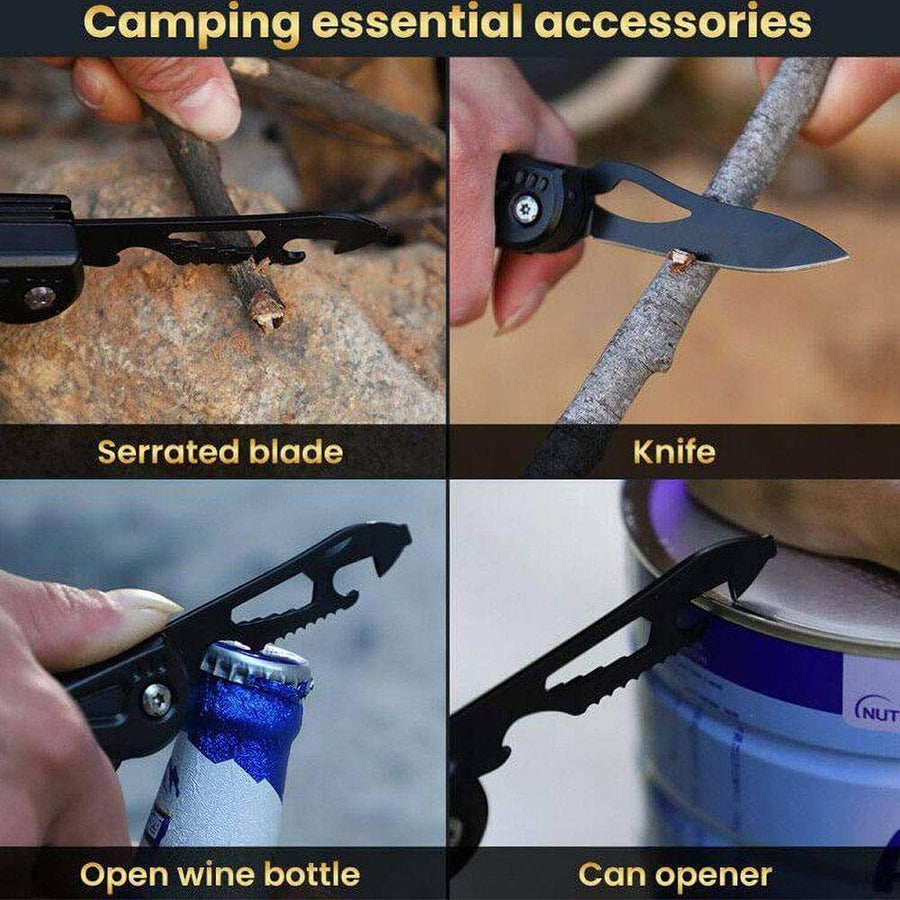 14in1 Portable Stainless Steel Outdoor Tool - Image 2