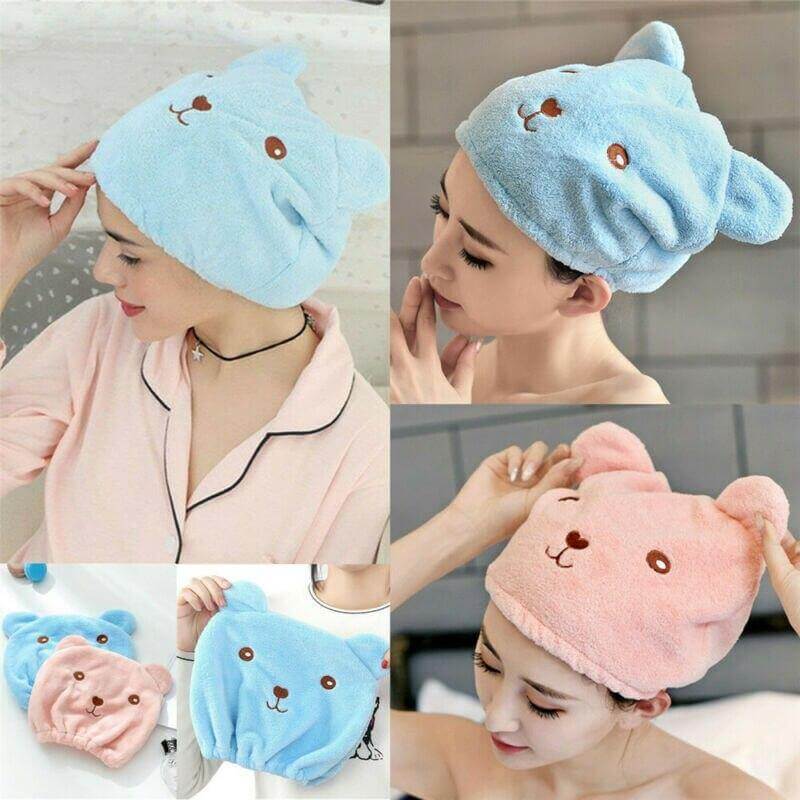 Microfiber Breathable Quick Dry Hair Hat - Image 0