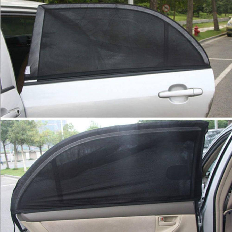 2pcs Summer Car Window Sunshade Net - Image 2