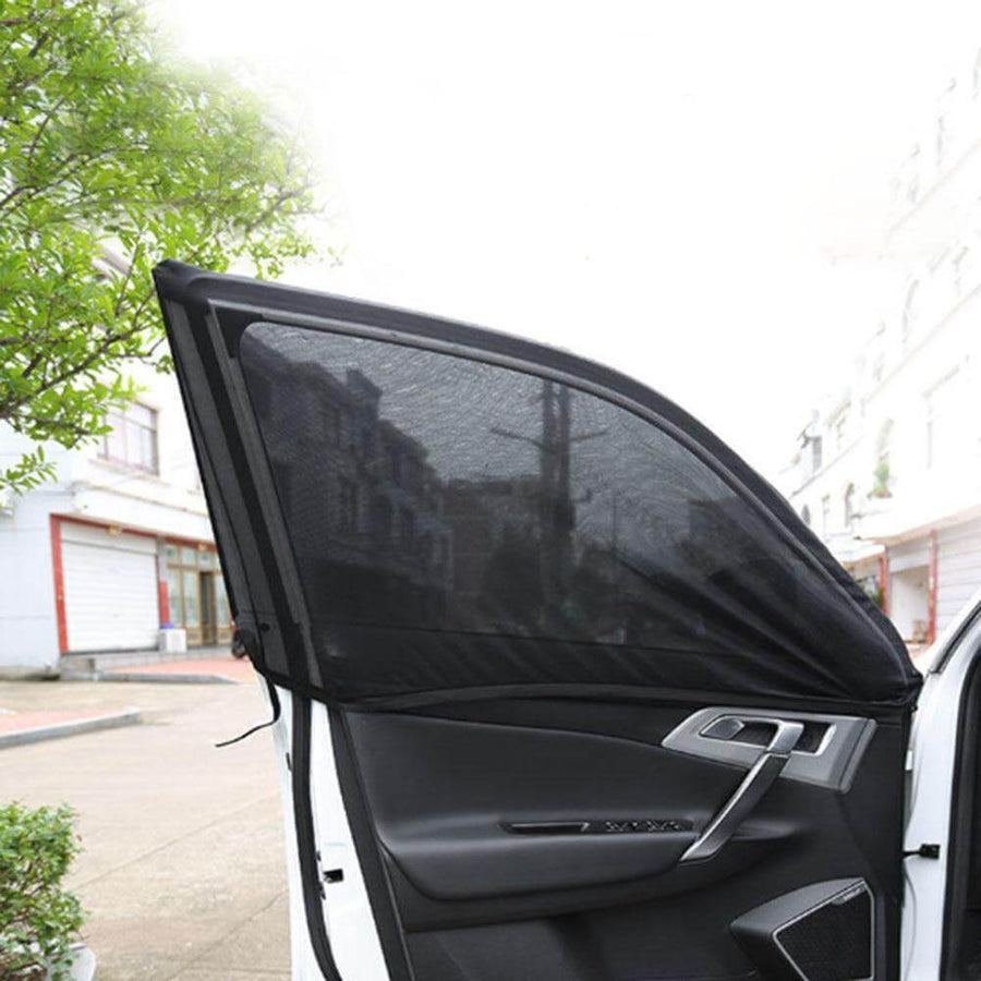 2pcs Summer Car Window Sunshade Net - Image 1