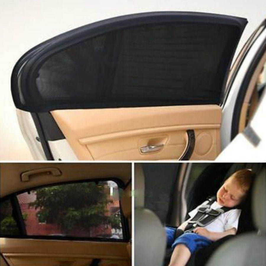 2pcs Summer Car Window Sunshade Net - Image 3