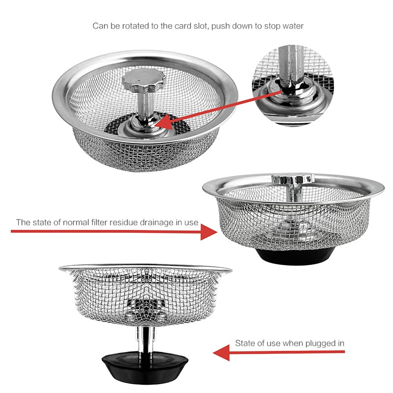 Kitchen Sink Drain Filter Mesh - Image 3