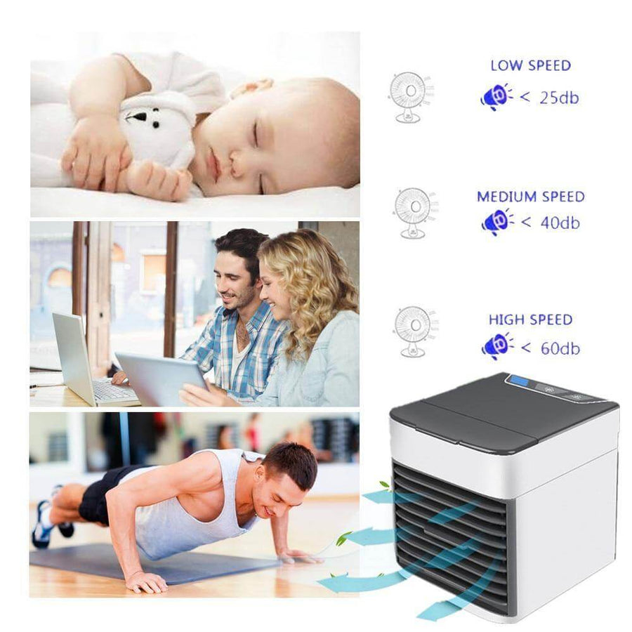 Portable Mini Desktop Humidifier Air Cooler Fan - Image 6
