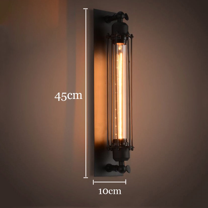 Vintage Industrial Sconce Led Wall Lamp - Image 8