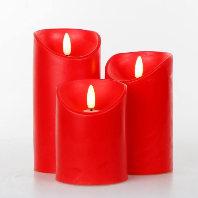 3pcs Remote Control LED Flameless Candle - Image 3