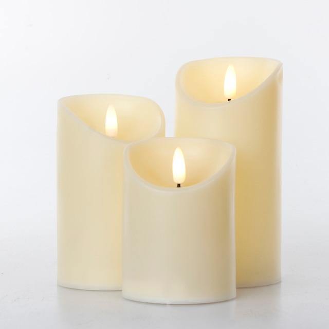 3pcs Remote Control LED Flameless Candle - Image 4