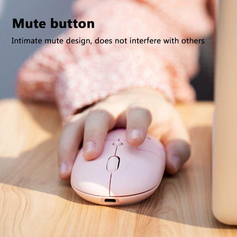 Rechargeable Universal USB-C Cartoon Wireless Mouse - Image 6