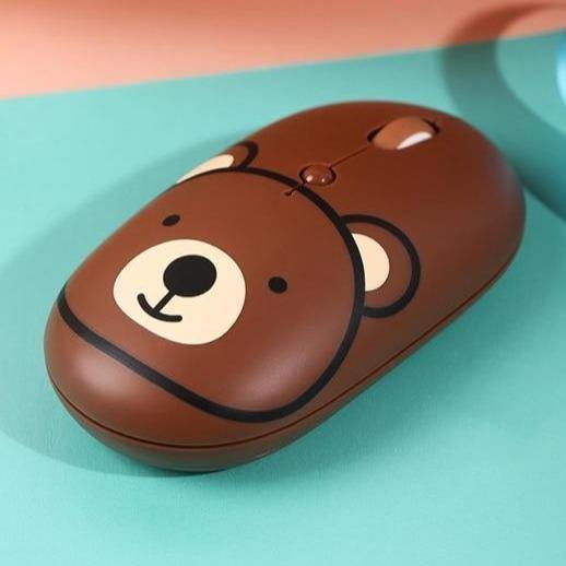 Rechargeable Universal USB-C Cartoon Wireless Mouse - Image 7