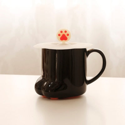 Cute Cat Paw Ceramic Coffee Mug - Image 13