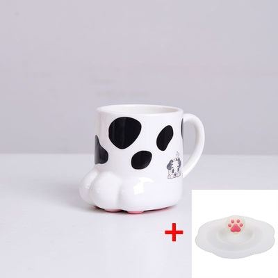 Cute Cat Paw Ceramic Coffee Mug - Image 8