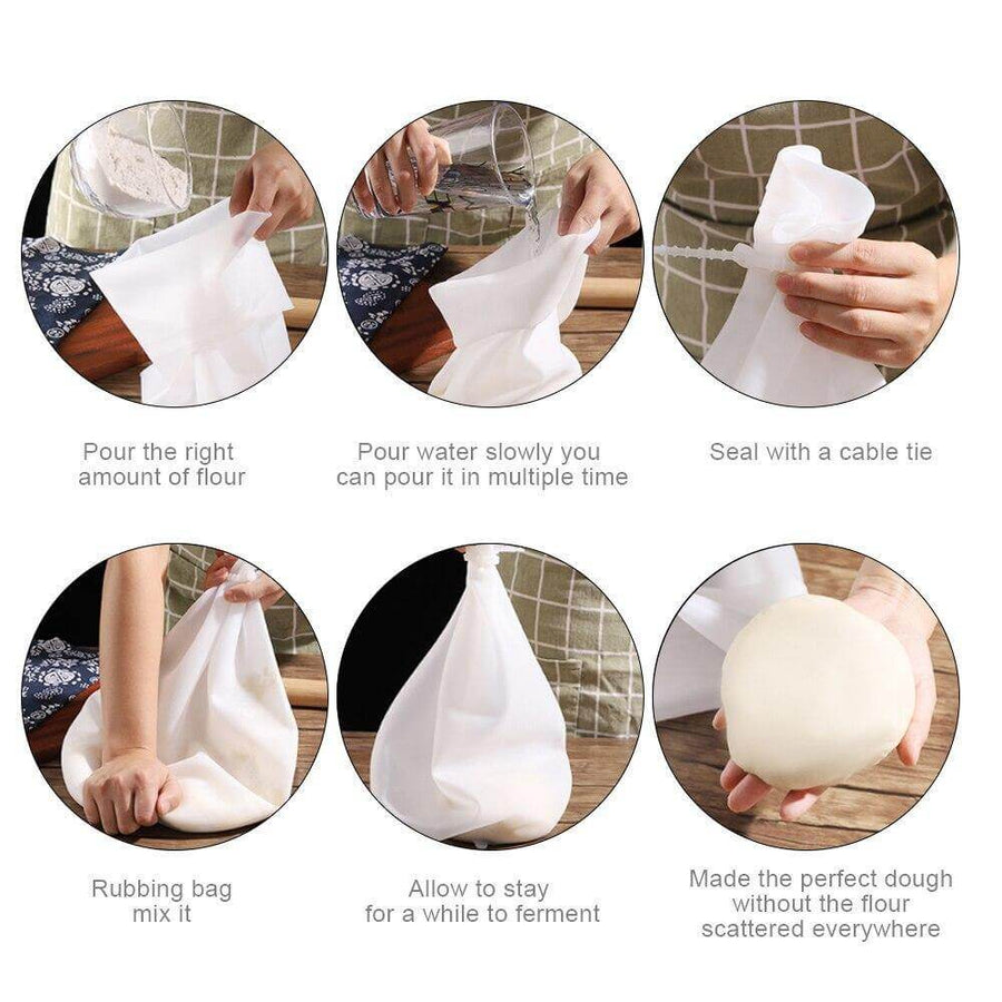 Silicone Dough Flour Mixer Bag - Image 2
