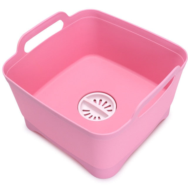 Portable Large Vegetable Washer Drain Basket - Image 10