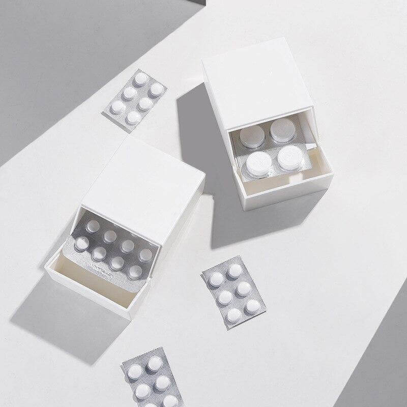 Japanese-style Clamshell Mini Storage Box - Image 5