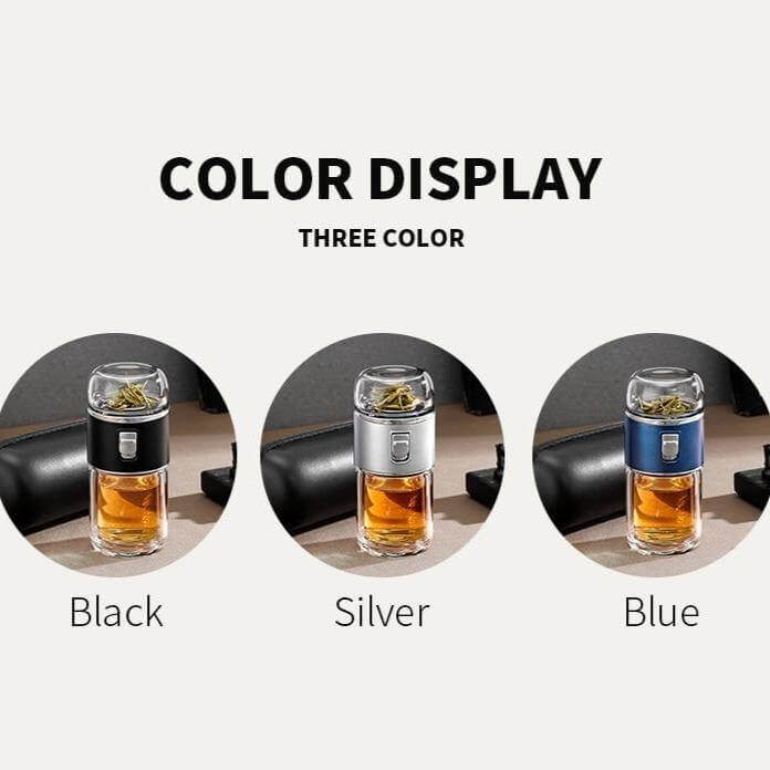 Double Glass Portable Eco-Friendly Tea Infuser - Image 6