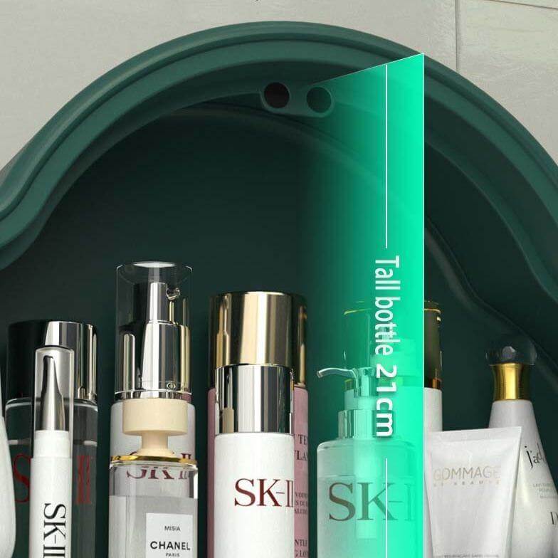 Wall Mounted Punch-Free Bathroom Makeup Organizer Box - Image 6