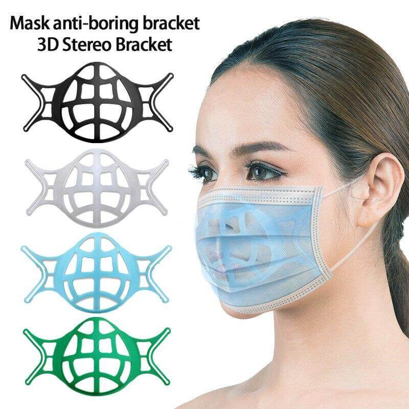 Silicone 3D Breathable Face Mask Filter - Image 2