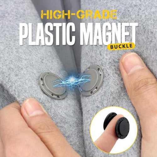 5PCS High-Grade Invisible Plastic Magnet Button Set - Image 0