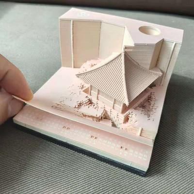 Creative 3D Ancient Architectural Creative Paper - Image 16
