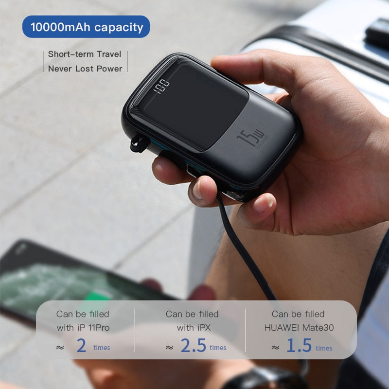 Built-in Charger Mini Power Bank - Image 2