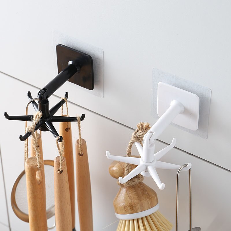 Punch Free Kitchen Dish Hook Organizer - Image 1