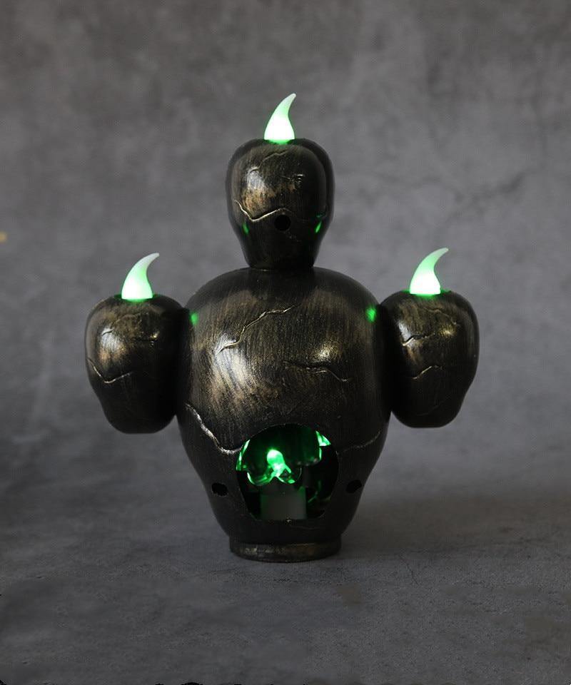 Led Candle Scary Halloween Skull Head Lamp - Image 2