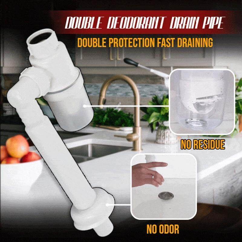 Odor-free Bathroom Kitchen Expandable Filter Pipe - Image 5