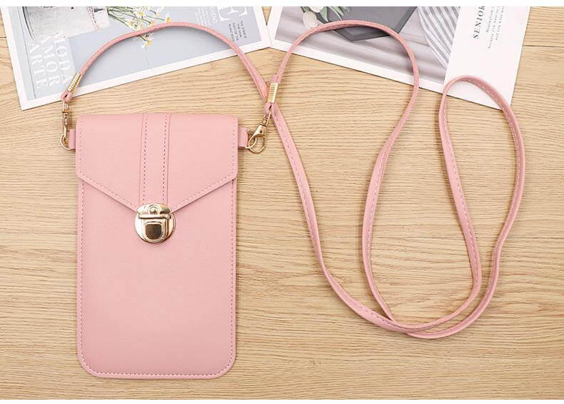 Transparent Women Wallet Shoulder Phone Case - Image 3