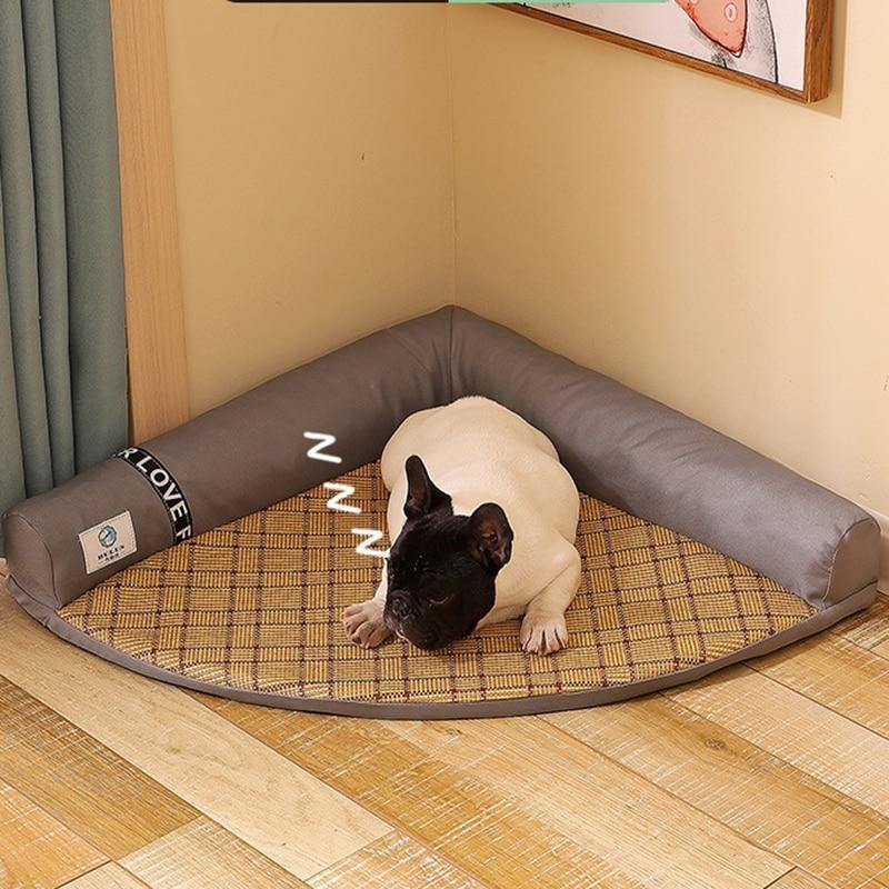 Washable Corner Comfy Pet Bed - Image 0