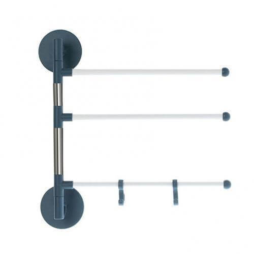 Wall-Mounted Rotating Multi-Layer Towel Rack - Image 7