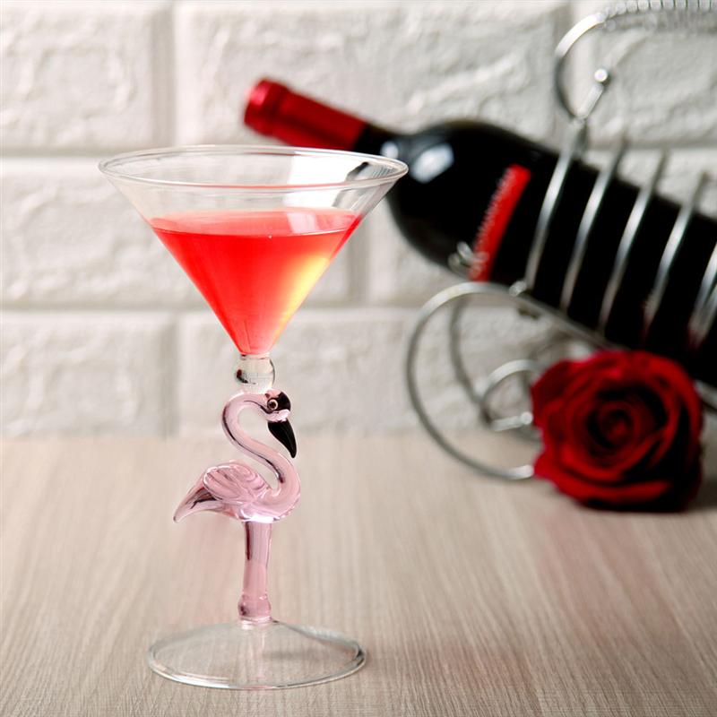 Flamingo Wine Glass - Image 0
