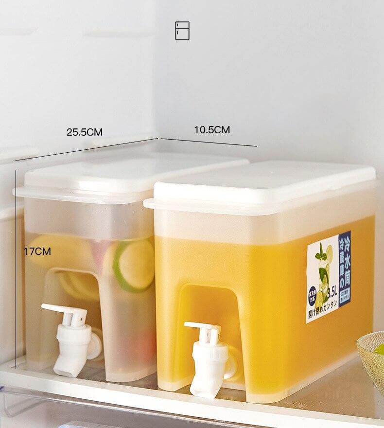 3.5L Fridge Cold Water Juice Dispenser - Image 2