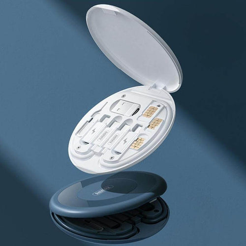 Universal Fast Charging Data Cable Storage Hub - Image 0