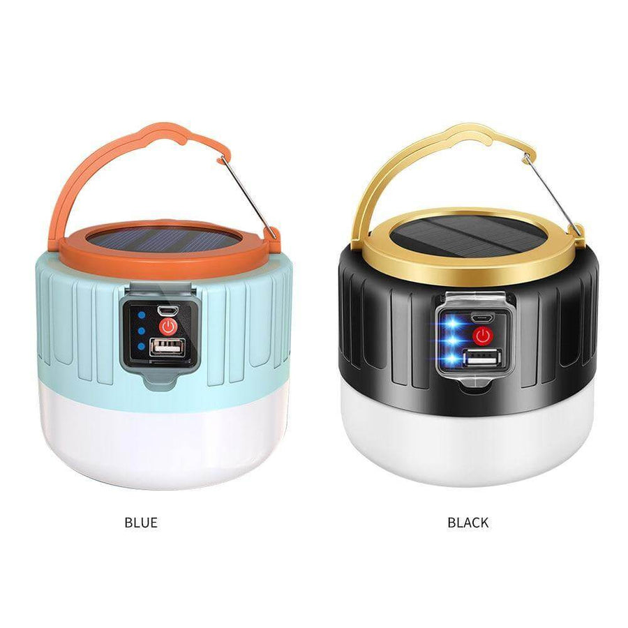Outdoor Waterproof Solar Rechargeable Camping LED Lamp - Image 8