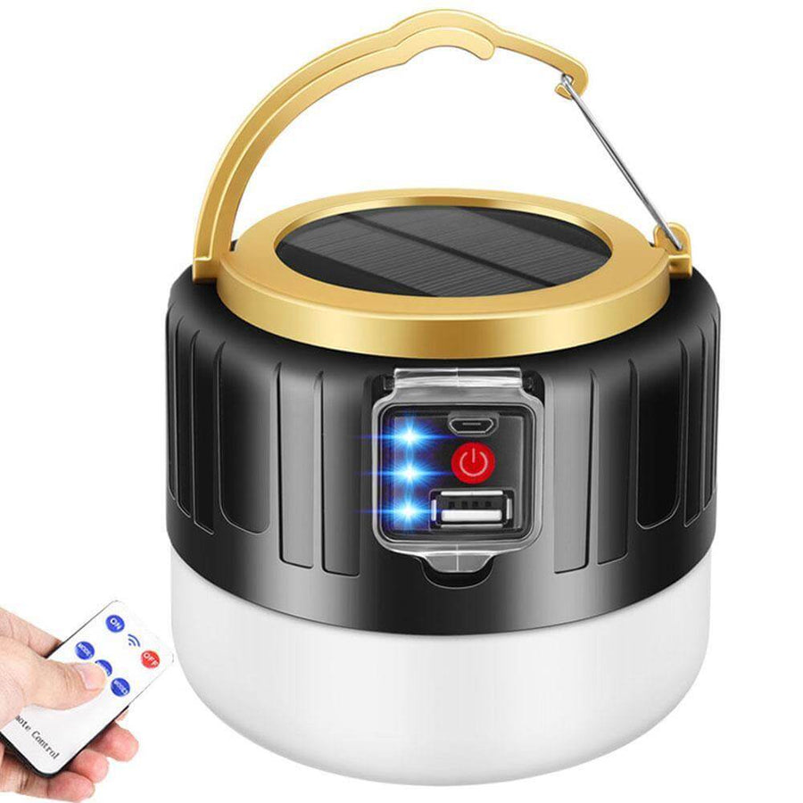Outdoor Waterproof Solar Rechargeable Camping LED Lamp - Image 5