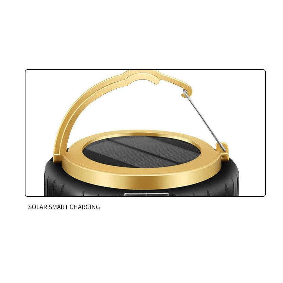 Outdoor Waterproof Solar Rechargeable Camping LED Lamp - Image 7
