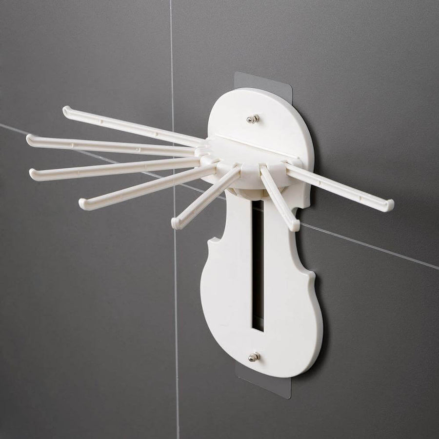 No-Drill Foldable Wall-Mounted Kitchen Storage Rack - Image 4