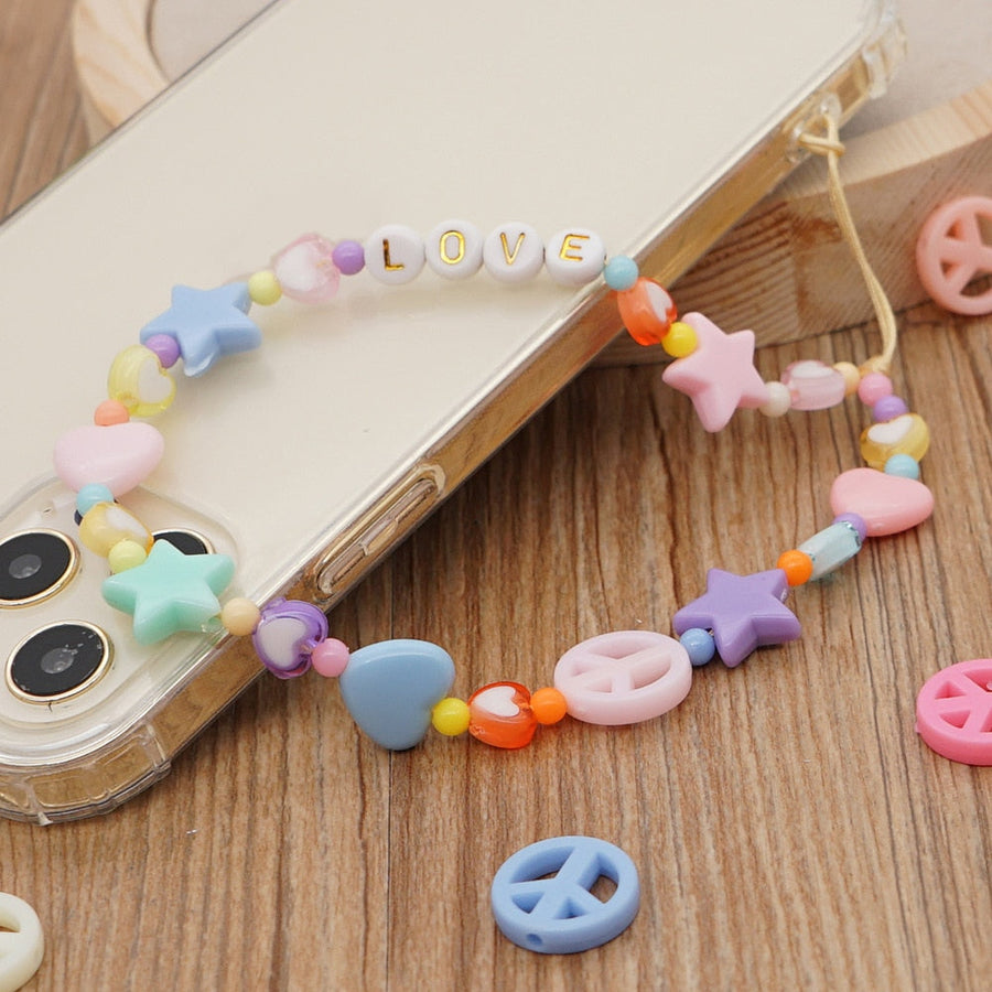 Colorful Starfish Phone Case Strap - Image 1