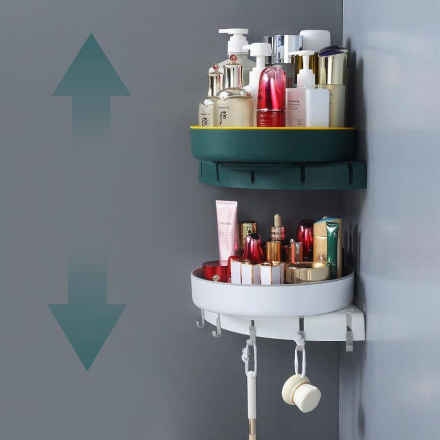 Triangle Wall-mounted Corner Kitchen Organizer Storage Rack - Image 3