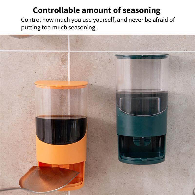 Wall Mounted Kitchen Oil Storage Dispenser - Image 1