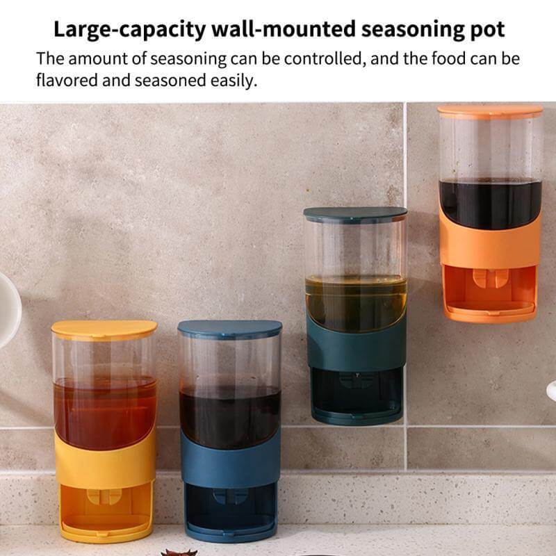 Wall Mounted Kitchen Oil Storage Dispenser - Image 2