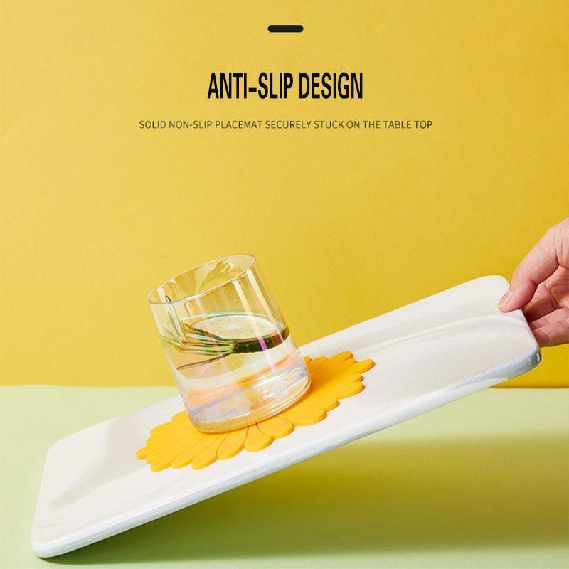 Multifunctional Sunflower Table Mat Coaster - Image 13