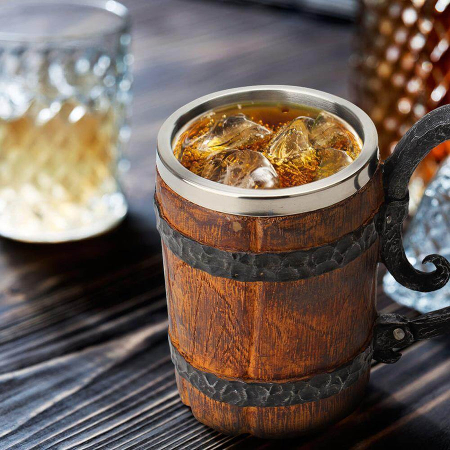 Ancient Skull Stainless Steel Mug - Image 2