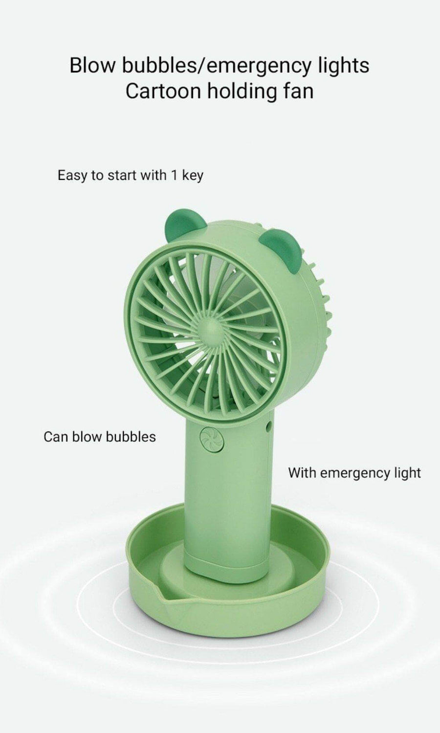 Magic Fan USB Automatic Bubble Blower Machine - Image 5