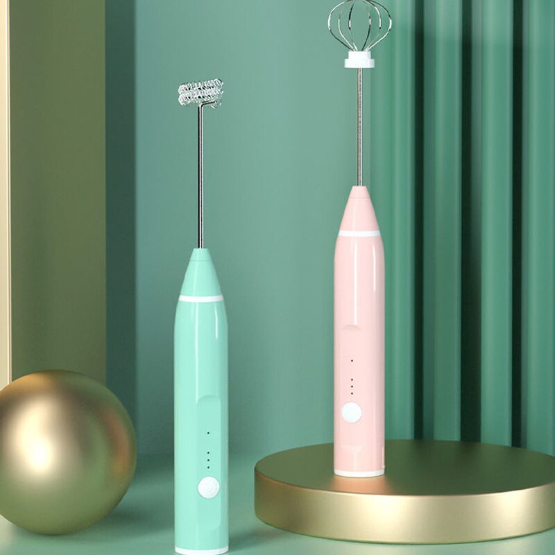 3-Speeds Rechargeable Handheld Whisk - Image 3