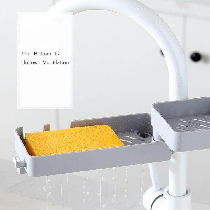 Multilayer Rotatable Kitchen Sink Drain Organizer - Image 10