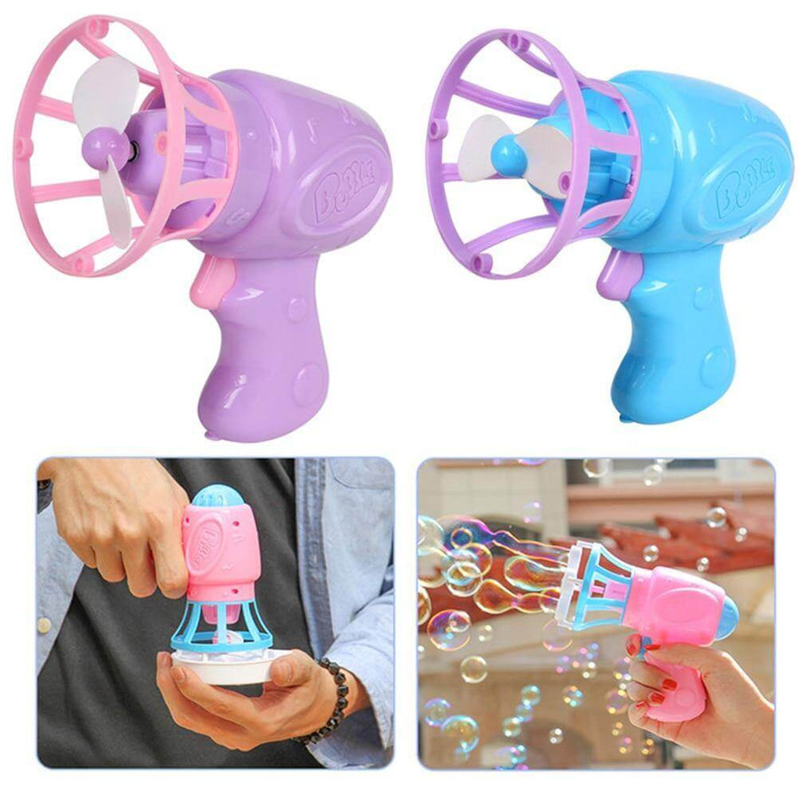 Electric Kids Bubble Flower Fan - Image 1
