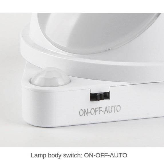 360 Rotating Water Drop Body Sensing Rechargeable Lamp - Image 8