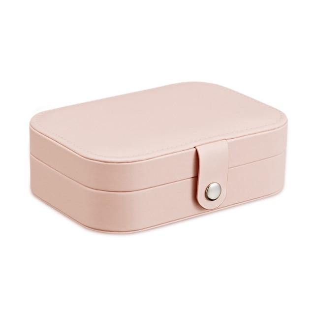 Double-Layer Leather Jewelry Organizer Box - Image 22