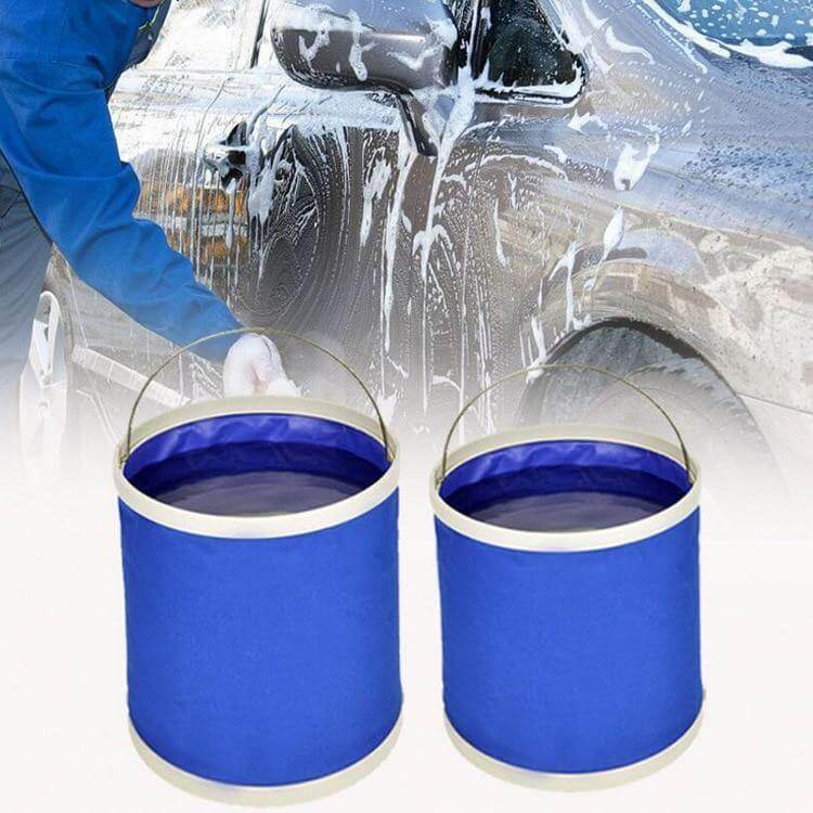 Waterproof Folding Simple Water Container Bucket - Image 2