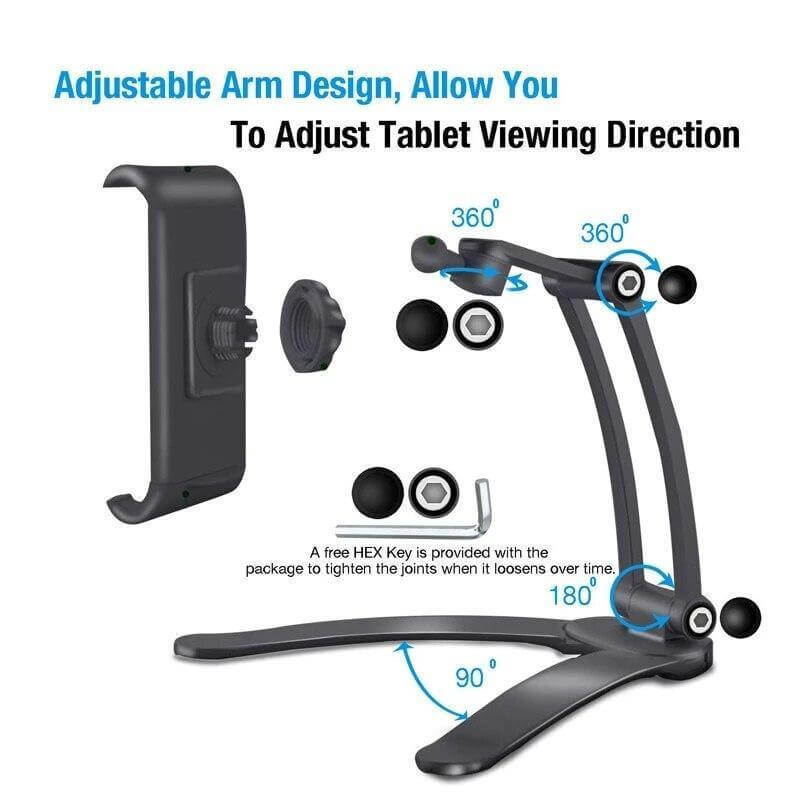 Universal Wall Mounted Desk Phone Tablet Holder - Image 13